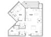 1 Bedroom Floor Plan